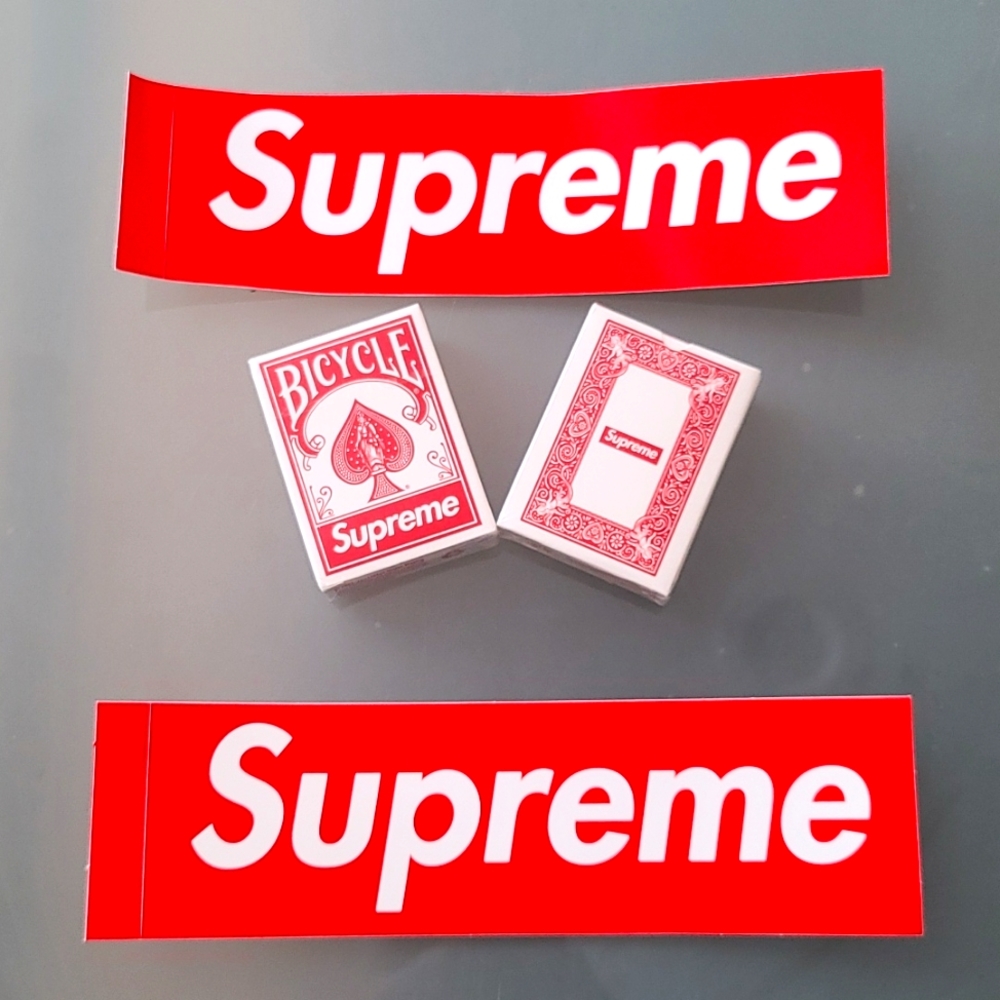 Supreme Mini Bicycle Playing Cards
